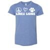 3413Y Youth Extra Soft Tri-blend Tee Thumbnail